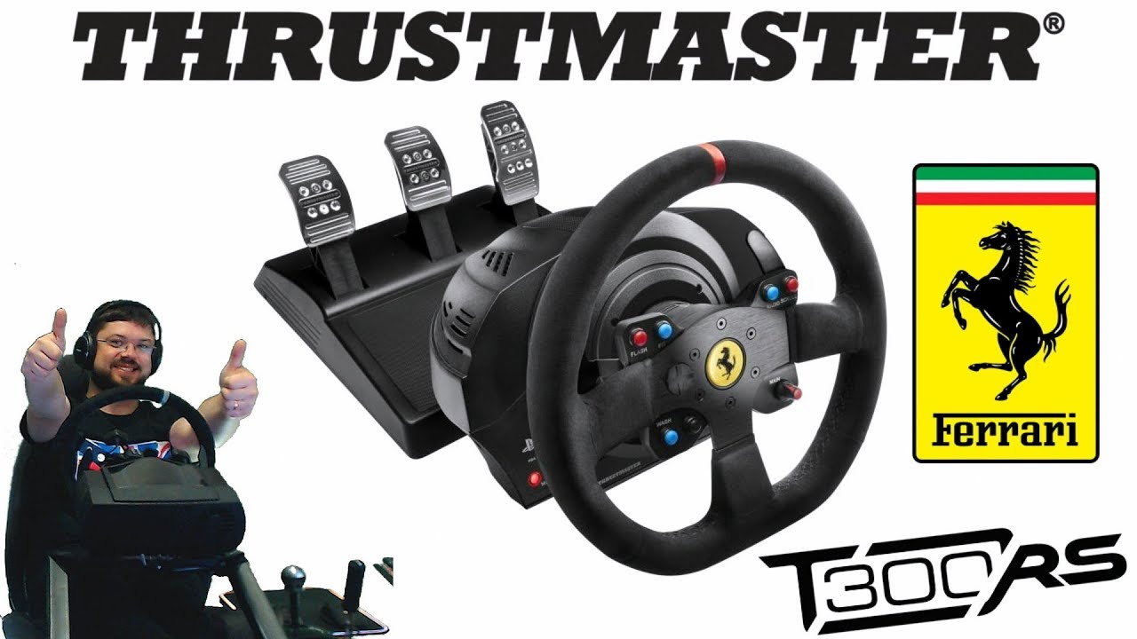 Настройка педалей thrustmaster t300rs ferrari alcantara