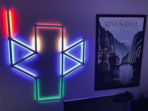 [NEW] Đèn thông minh cảm ứng màu LINES SQUARED chính hãng Nanoleaf