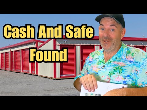Bought A Storage Unit With Trash Bags Cash And A HIDDEN Safe