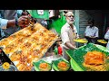Famous Seena Bhai Making Biggest Desi Ghee Uttapam Making Rs. 60/- Only l Chennai Street Food