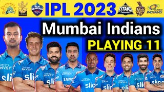 IPL 2023 Mumbai Indians Final Playing 11 | MI Playing 11 | MI Players List 2023 | Mayank, Cameron