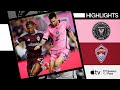 Inter Miami CF vs. Colorado Rapids | Messi's Return from Injury | Full Match Highlights