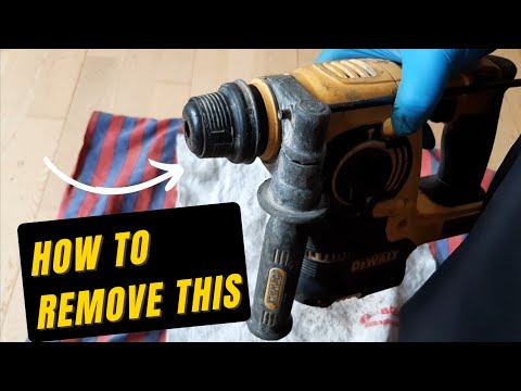 Entfernen eines SDS-Bohrfutters an einem Dewalt DCH253, DCH273 usw.