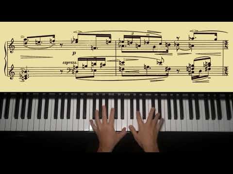 The BEAUTY of ATONAL MUSIC (performance) Schoenberg, 6 PIANO Pieces Op.19 [ABSTRACT/DISTILLED MUSIC]