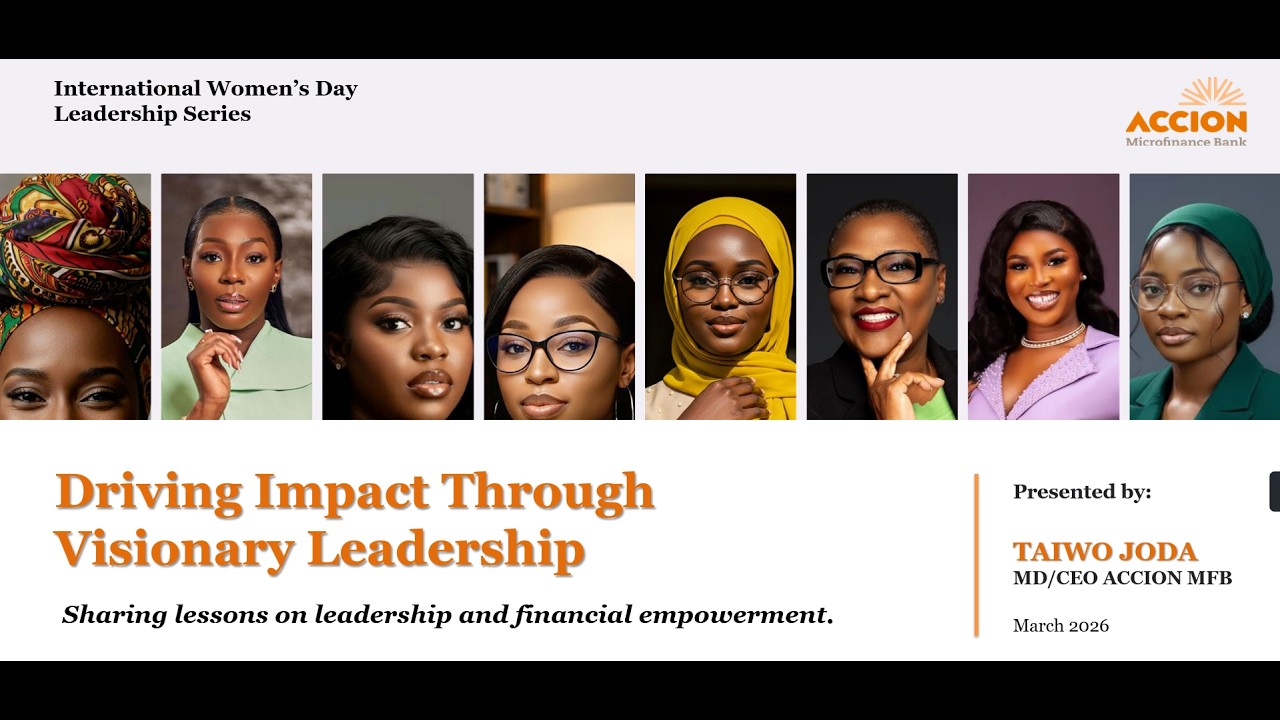 Accion - International Women’s Day | Leadership Series