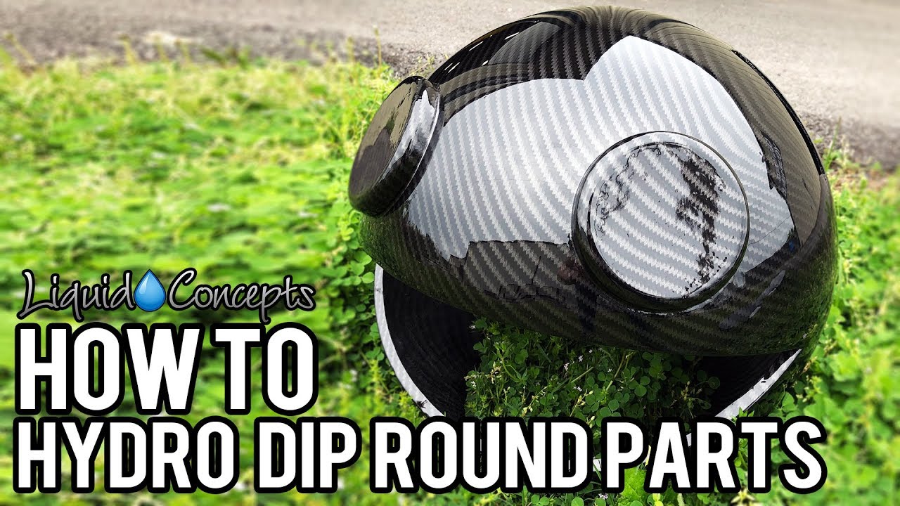 HOW TO HYDRO DIP ROUND PARTS | Liquid Concepts | Weekly Tips and Tricks