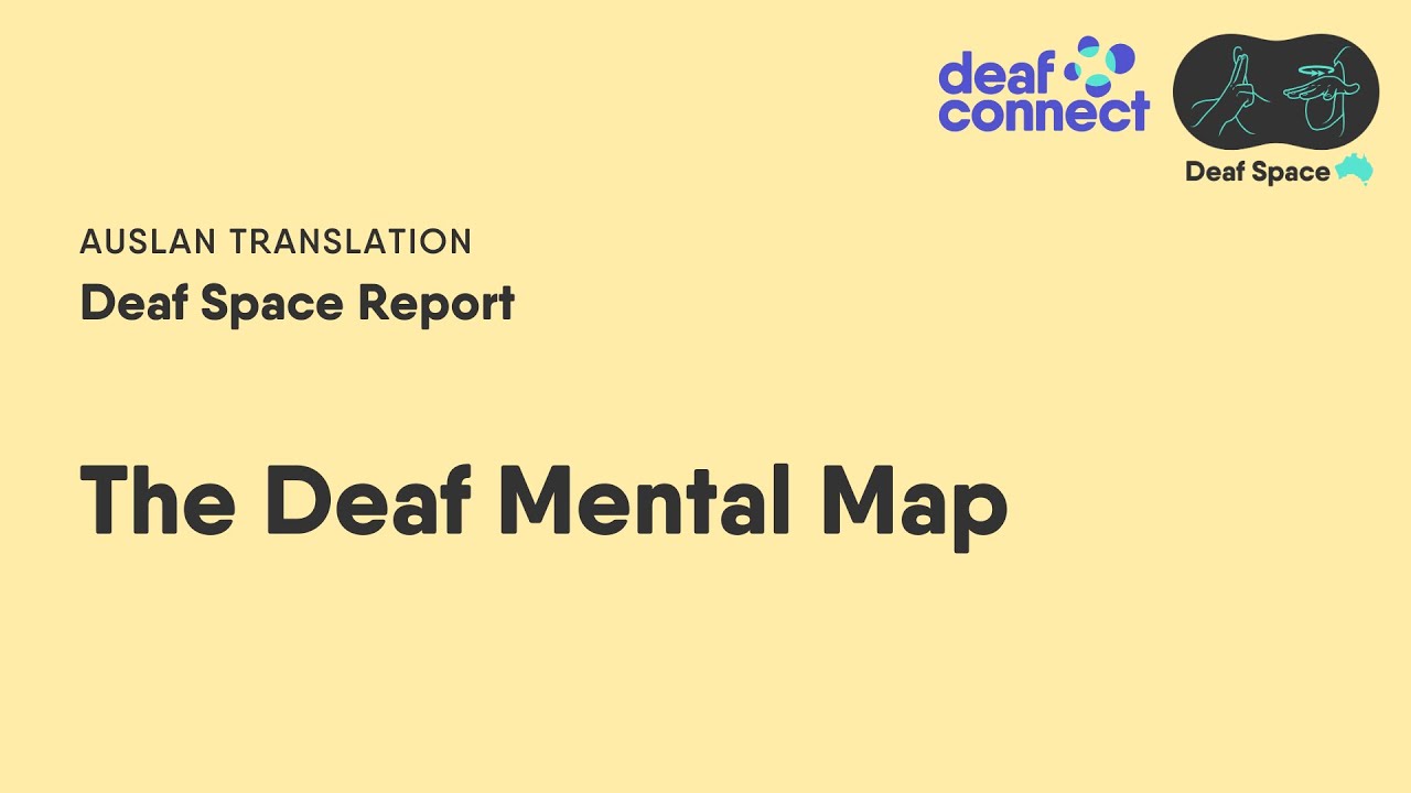 Deaf Mental Map