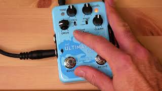 EBS Pédale d'overdrive basse Signature Billy Sheehan Ultimate - Video