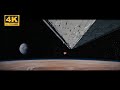 4K Star Wars 1977 Despecialized Original 20th Century Fanfare Opening Crawl Star Destroyer Chase