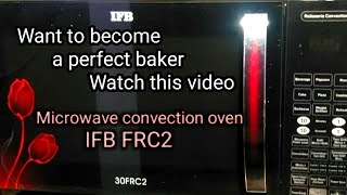How to bake cake and cookies in IFB 30FRC2 microwave convection oven/IFB 30FRC2 oven demo. Part-2