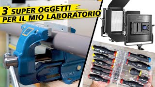 3 SUPER OGGETTI per il mio nuovo LAB