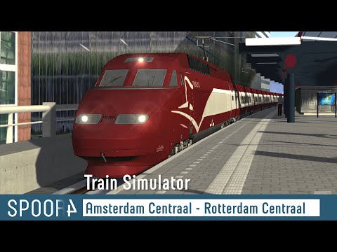 Train Simulator: Amsterdam Centraal - Rotterdam Centraal with Thalys PBA