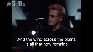 RARE Don Henley Talking To The Moon HQ audio lyrics onscreen