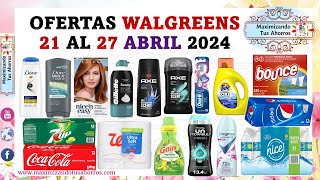 Plan de Ofertas Walgreens 👉🏻4/21/24 al 4/27/24