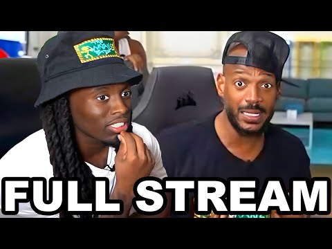Kai Cenat & Marlon Wayans FULL STREAM!