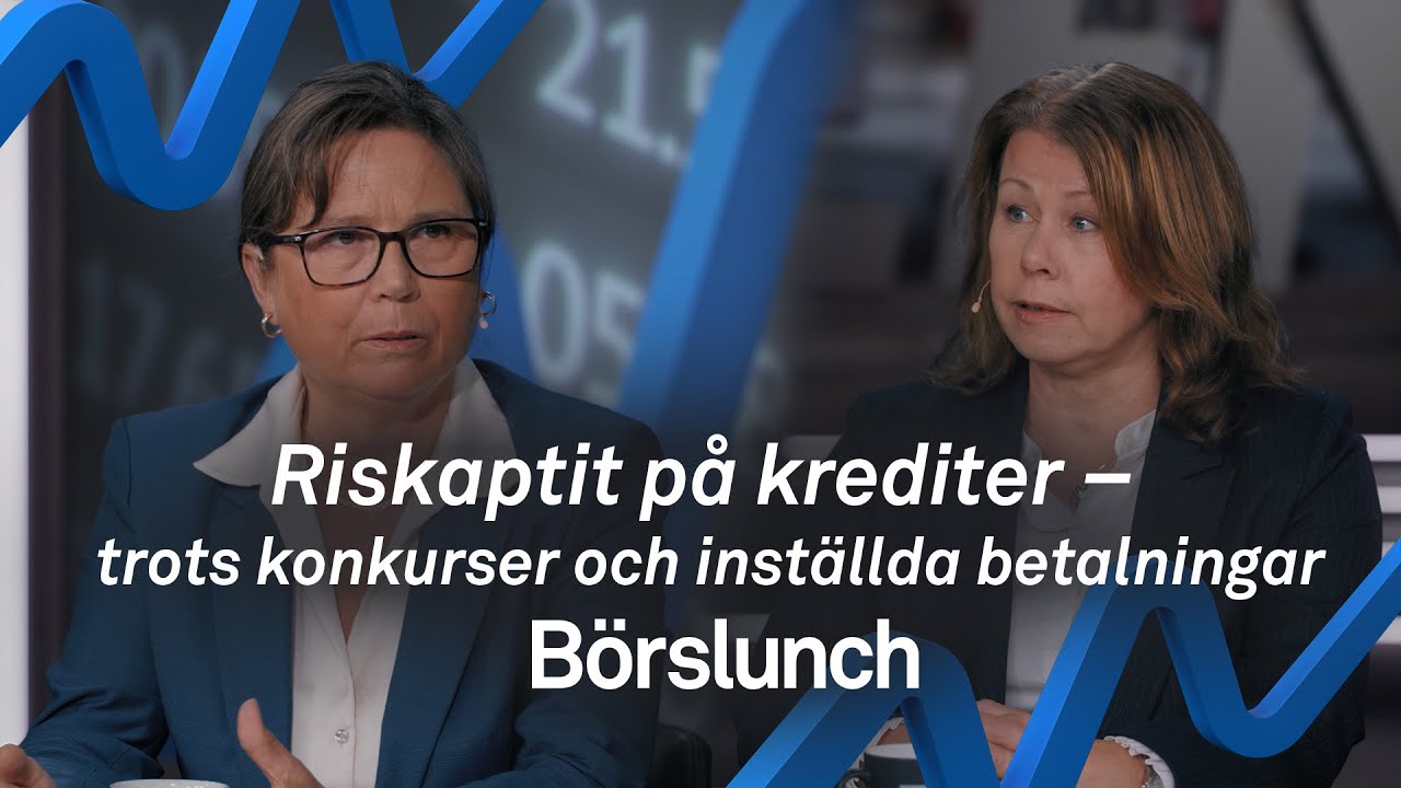 Kreditmarknaden, SBB:s Ilija Batljan och flera vinstvarningar