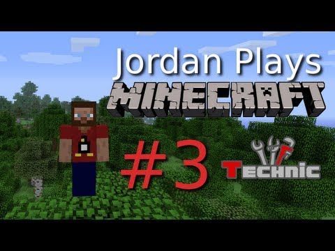 Minecraft Let's Play #3 - Trying Out Tekkit / Technic Pack!