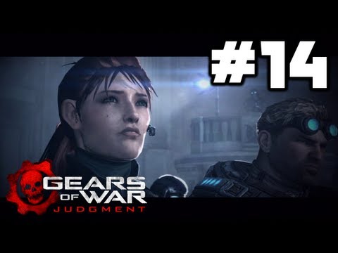 Gears of War: Judgment - Hardcore Walkthrough Part 14 - Chapter 2 ¦ Section 6: Crash Site