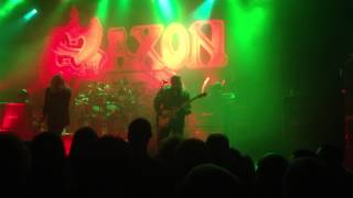 Saxon: Live @ The ABC, Glasgow, Sunday 21st April 2013 - Intro/Sacrifice