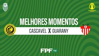 CASCAVEL 2X0 GUARANY | MELHORES MOMENTOS | BRASILEIRÃO SÉRIE D 2026 | RODADA 3