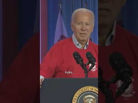 President Biden celebrates deal with UAW workers to reopen auto plant Shorts