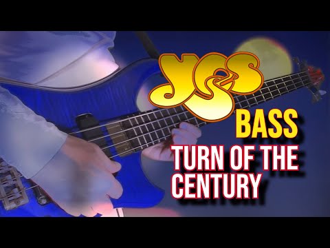 Yes - Turn Of The Century (Chris Squire bass cover + bass pedals)
