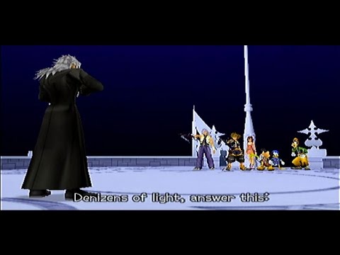 Kingdom Hearts II PS2 Walkthrough Part 81 Xemnas Boss Fight