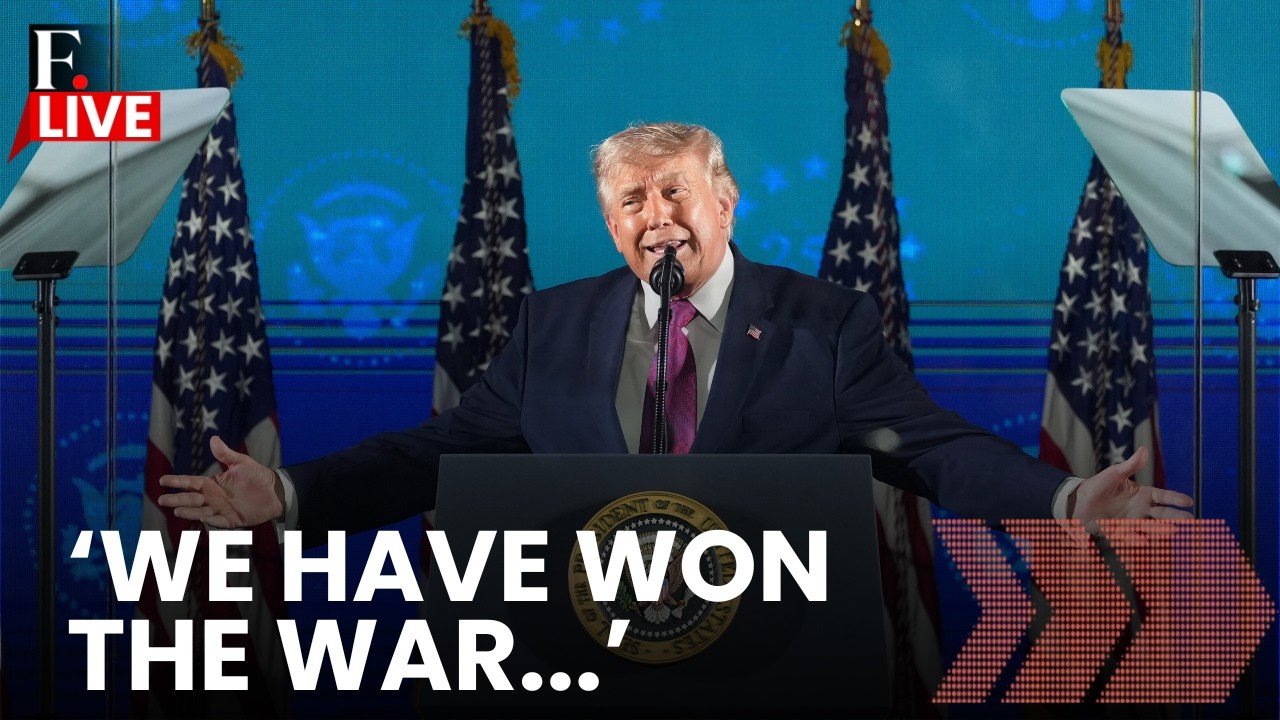 Trump LIVE: US President Donald Trump Says US 'Already Won Militarily' | US Iran War