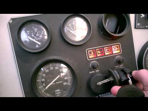 Volvo Penta aqad41a first start-up in 19 years.