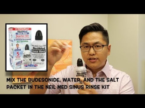 Budesonide Nasal / Sinus Rinse Tutorial - how to make it and use it and why.