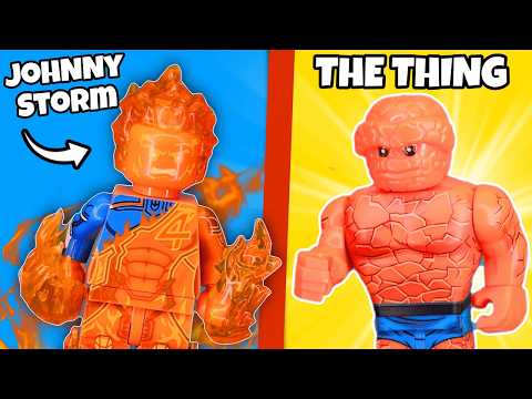 I Fixed Fantastic 4 Movie LEGO Minifigures…