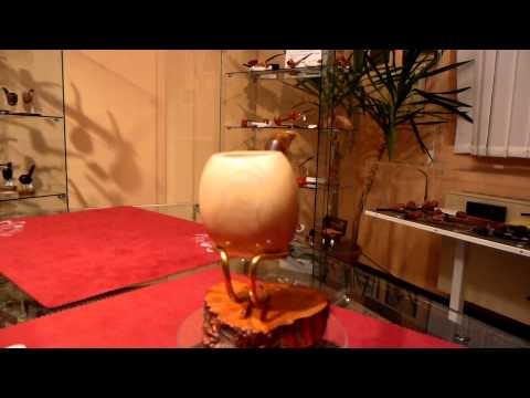 Pipa in limone bent freehand - www.paronellipipe.it