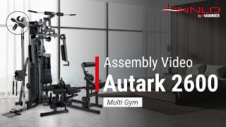 Multi Gym FINNLO Autark 2600 | Assembly Video | English