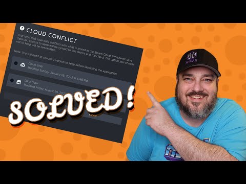 Fix Steam Cloud Conflict Error