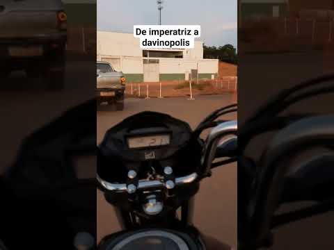 Indo de moto de imperatriz ma ate Davinopolis Ma