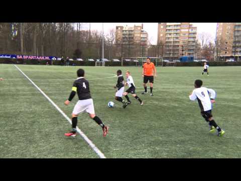 Spartaan 20 E-Top - NSVV E1 30 Maart 2016 Rijnmond Cup 1/8 Finale Eerste Helft Eindstand 7-0