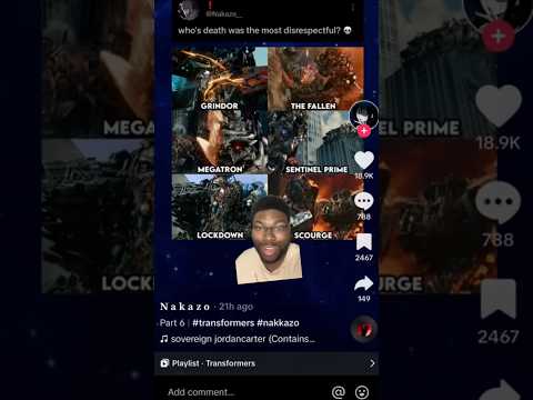 What Transformers Death Was The Most Disrespectful? #shorts #meme