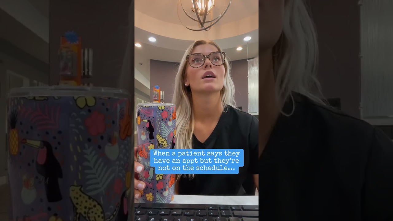 Front desk receptionist life #receptionist