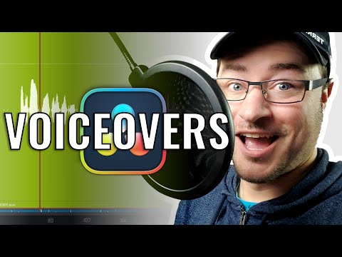 Record AUDIO and VOICEOVERS Directly Into DaVinci Resolve!