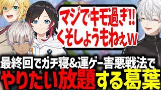 記念すべき最終回で一人だけ寝た上に運ゲー害悪戦法で無双する葛葉【ネタバレ注意/にじさんじ/切り抜き/ ドラゴンクエストモンスターズ3/#QEDDQM】