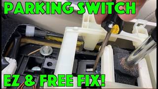 Subaru Key Stuck?  Parking Switch FIX!