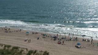 preview picture of video 'SUMMER BEACH VIEWS OCEAN CITY MD'