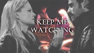 Hook and Emma feat. Rapunzel and Flynn | keep me watching