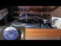 Let It Rain ~ Johnny Mathis with Ray Ellis Orchestra ~ 1958 Fontana 78rpm ~ Dual 1215 Turntable