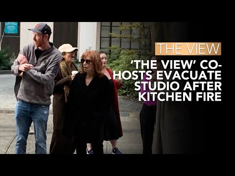 'The View' Co-Hosts Evacuate Studio After Kitchen Fire Next Door At 'Tamron Hall' | The View