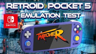Retroid Pocket 5 Emulation Test - The Takeover(Nintendo Switch)