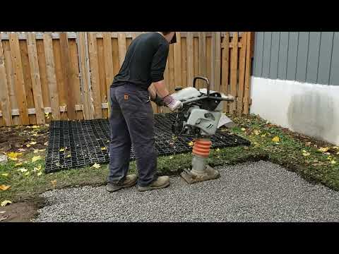 How to build a Hot Tub Base with Handy Grid