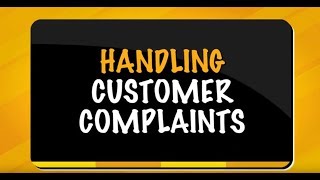 Handling Customer Complaints | KnowledgeCity.com