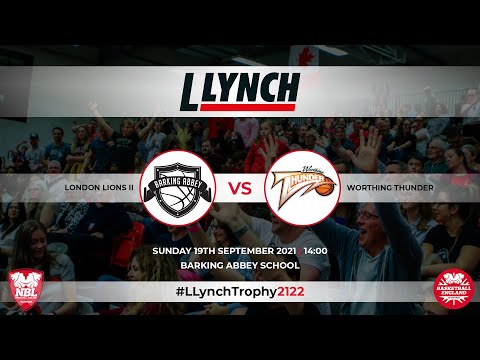 L Lynch Trophy: London Lions II v Worthing Thunder -  19.09.21