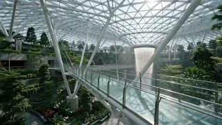  Mastercard® Canopy Bridge at Jewel Changi Airport, Singapore. 